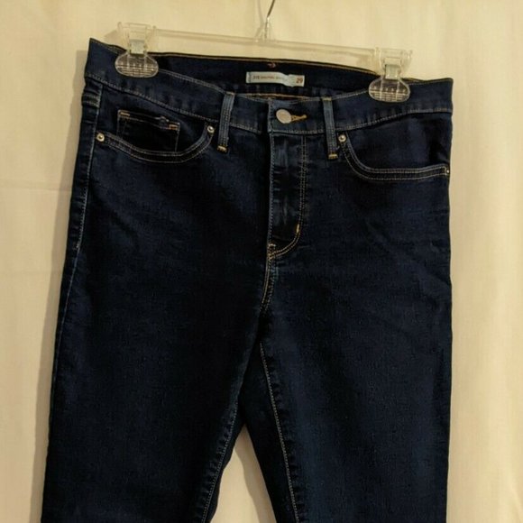 Levis Womens 315 Shaping Bootcut Indigo Jeans size 29 - Picture 4 of 8